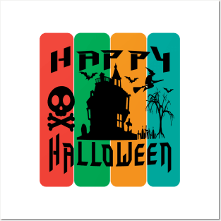 Happy Spooky Halloween Posters and Art